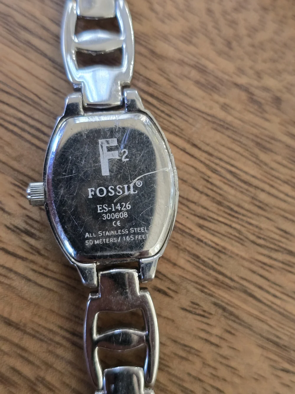 Fossil Women's Silver Tone Bracelet Watch - Silver